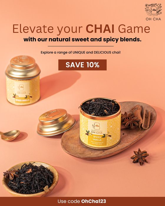 Masala chai tea social media ad creative by Blue Ocean Digital Media, a Mumbai creative and performance marketing agency