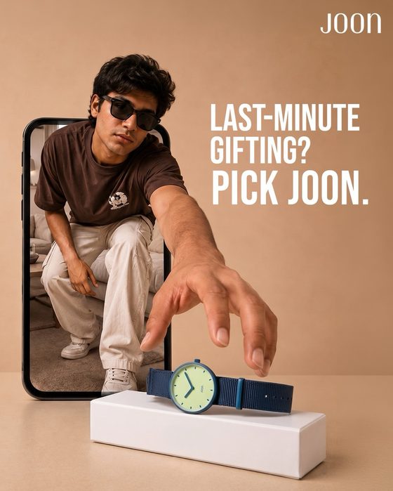 Wrist watch lifestyle ad creative by Blue Ocean Digital Media, a Mumbai creative and performance marketing agency