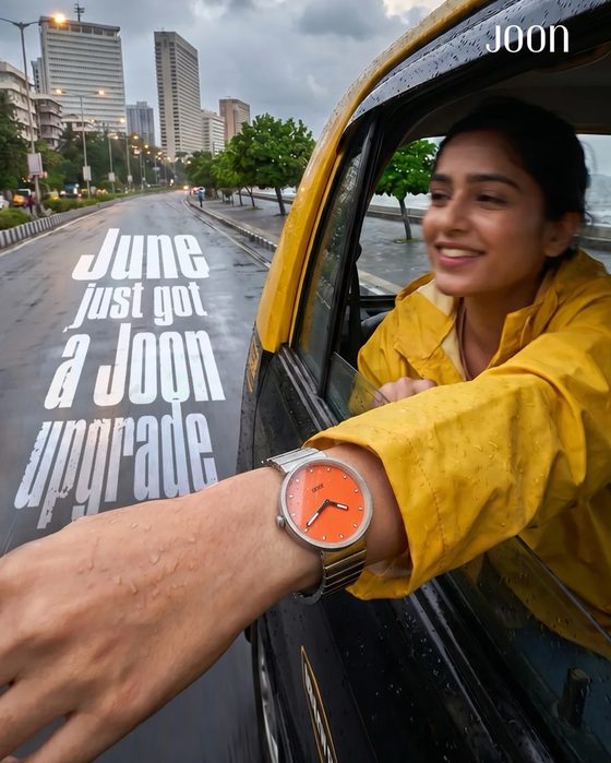 Wrist watch lifestyle ad creative by Blue Ocean Digital Media, a Mumbai creative and performance marketing agency