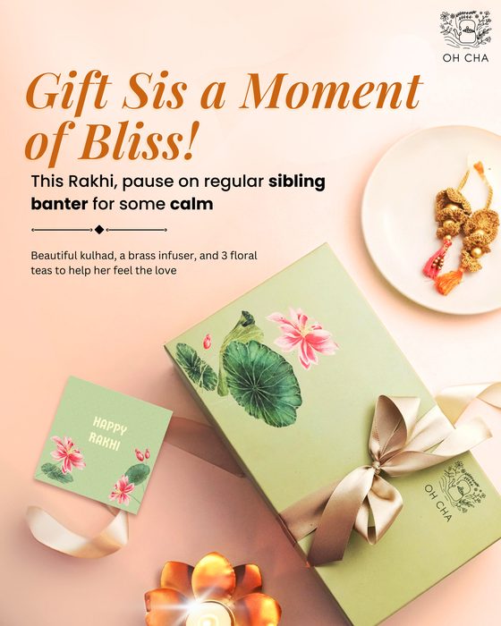 Tea gift box ad creative by Blue Ocean Digital Media, a Mumbai creative and performance marketing agency