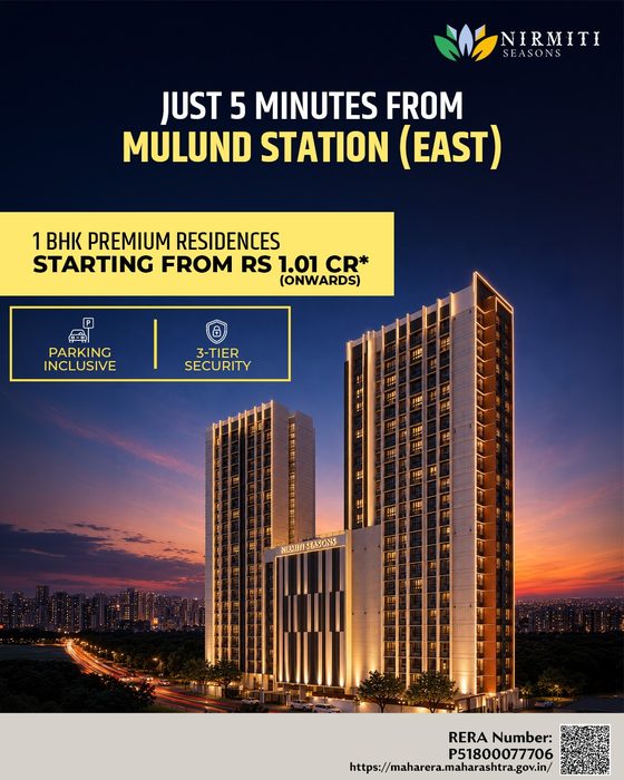 Premium residential real estate ad creative by Blue Ocean Digital Media, a Mumbai creative and performance marketing agency